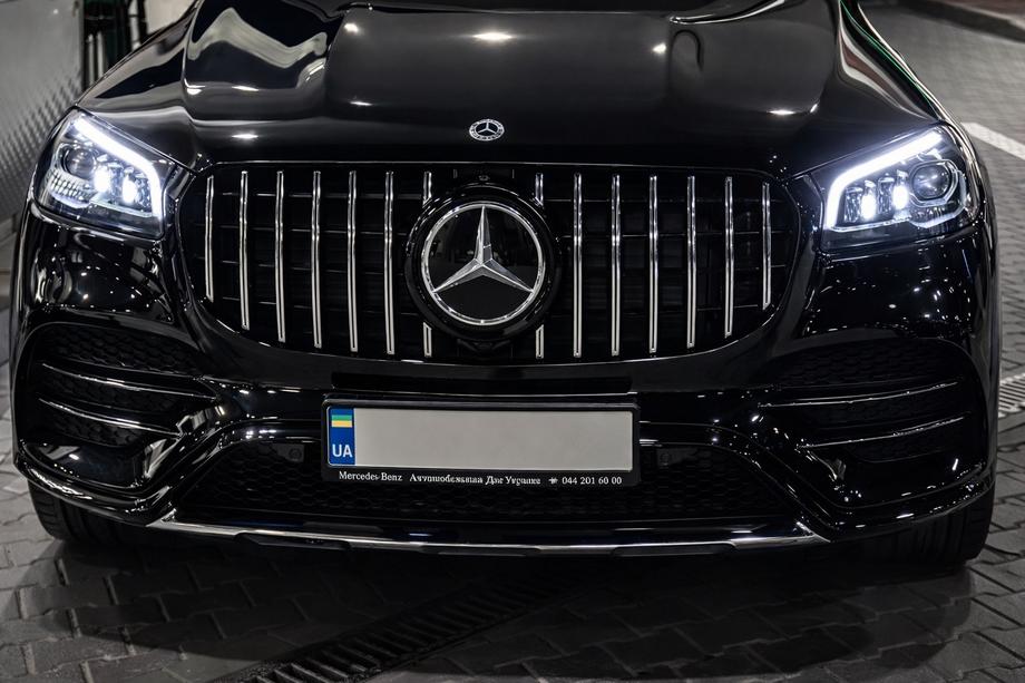 Mercedes GLS X167 2019- гг. Передняя решетка радиатора 2019-2023 (GT Panamericana) Фото 1