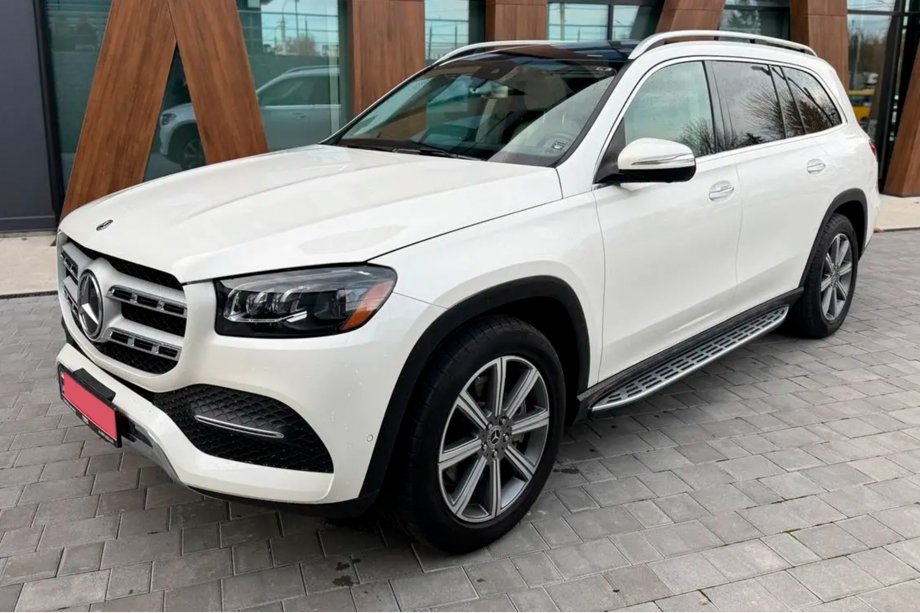 Mercedes GLS X167 2019- гг. Боковые пороги (2 шт, OEM)