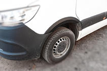 Расширители арок (4 шт, черные) фото 4