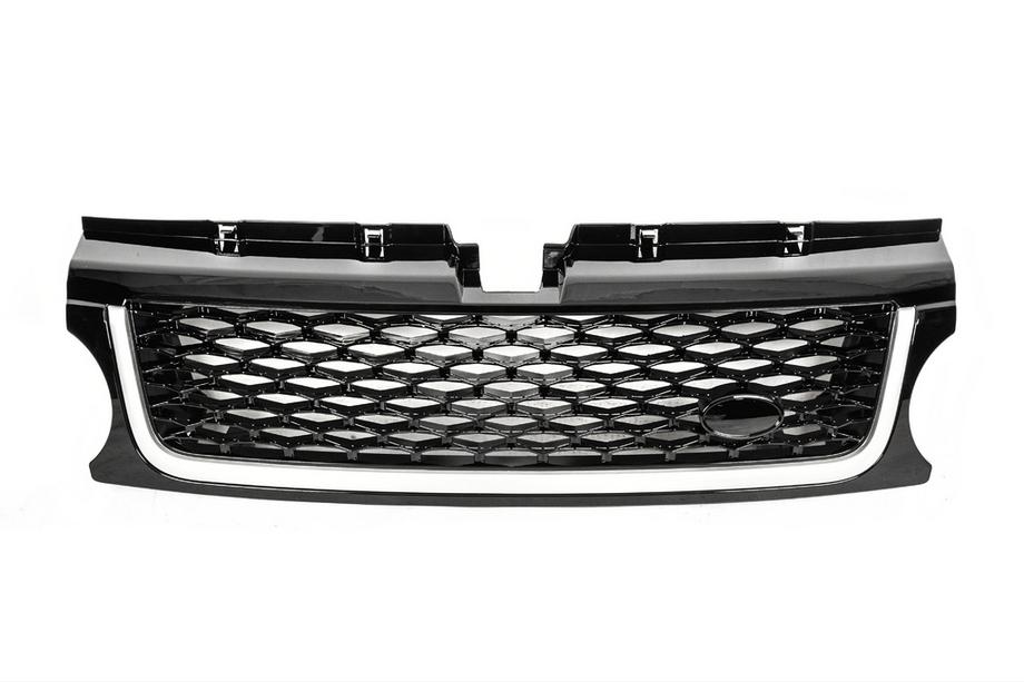 Range Rover Sport 2005-2013 гг. Решетка радиатора Autobiography V3 (черная, 2010-2013) Image