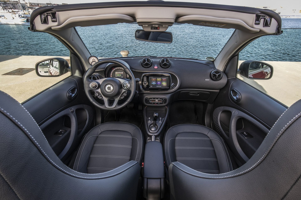 Обзор электрического кабриолета Smart EQ fortwo cabrio