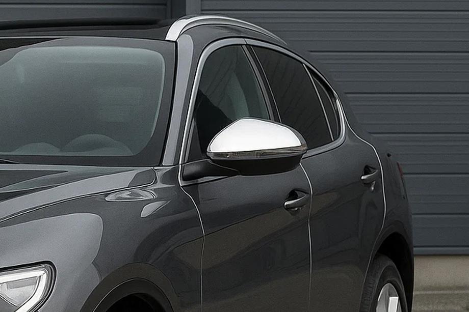 Накладки на зеркала Carmos (2 шт, Нержавейка) Image Накладки на зеркала Carmos (2 шт, Нержавейка) Image