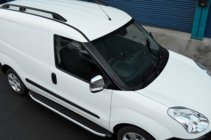 Opel Combo 2012-2018 гг. Накладки на Зеркала (2 шт, Нержавеющая Сталь) фото 5