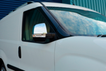 Opel Combo 2012-2018 гг. Накладки на Зеркала (2 шт, Нержавеющая Сталь) фото 6