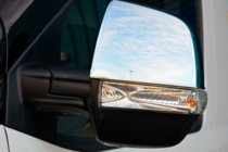 Opel Combo 2012-2018 гг. Накладки на Зеркала (2 шт, Нержавеющая Сталь) фото 10