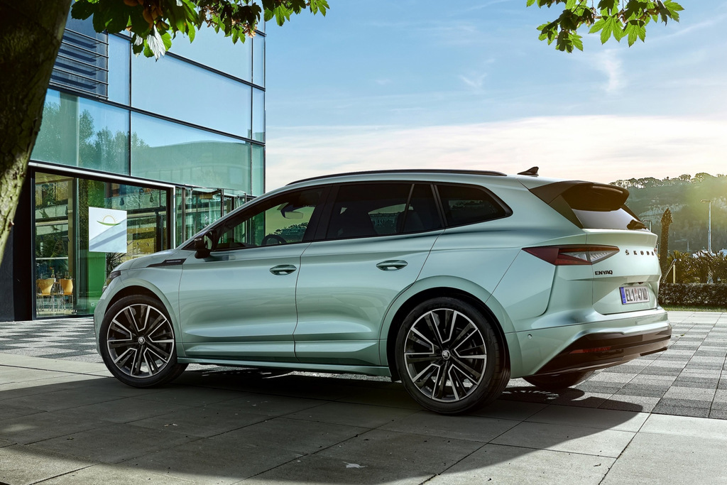 Обзор электрического кроссовера Skoda Enyaq iV