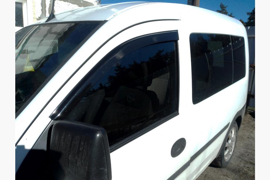 Opel Combo 2002-2012 гг. Ветровики на окна (2 шт, DDU) Image
