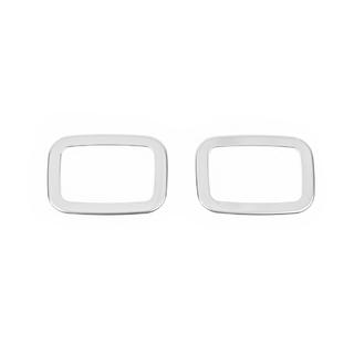 Хром накладки на поворотники (2 шт, нержавейка) Toyota Camry 2001-2006 гг. фото 2