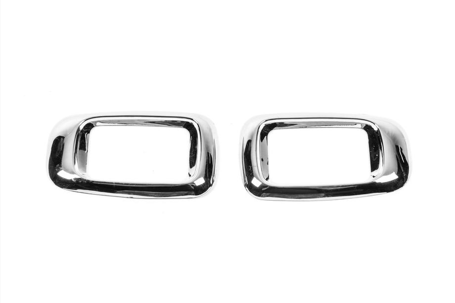 Toyota Land Cruiser 90 Prado 1996-2002 гг. Хром накладки на повторители поворота (2 шт, пластик) Фото 2