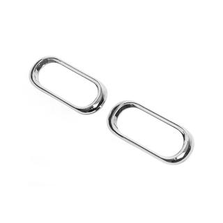 Хромированные накладки на поворотники Libao V2 (2 шт, пластик) Volkswagen T5 Transporter 2003-2010 гг. фото 2