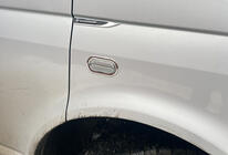 Хромированные Накладки на Поворотники OmsaLine (2 шт, Нержавейка) фото 3