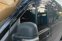 Volkswagen Crafter 2016- гг. Ветровики на окна (2 шт, HIC) фото 2