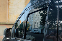 Volkswagen Crafter 2016- гг. Ветровики на окна (2 шт, HIC) фото 3