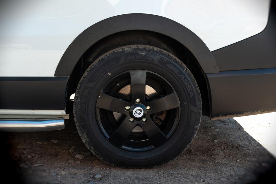 Nissan NV300/Primastar 2016- гг. Расширители арок (6 шт, черные, ABS) Фото 12