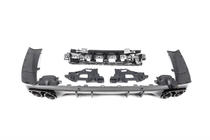 Задний диффузор с насадками на выхлоп (Дизайн GT53) фото 2