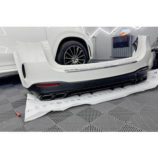 Задний диффузор GLE63 AMG (с насадками Black) фото 3