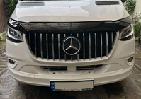 Mercedes Sprinter W907/W910 2018- гг. Передняя решетка Panamericana GT Хром Premium V1 фото 6