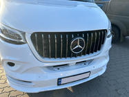 Mercedes Sprinter W907/W910 2018- гг. Передняя решетка Panamericana GT Хром Premium V1 фото 4