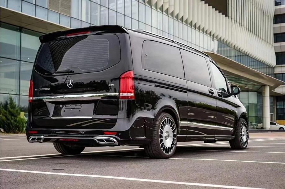 Mercedes Vito/V-class W447 2014- гг. Задний бампер Maybach Фото 2