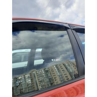 Ветровики на окна (4 шт, ANV) Hyundai Accent 2000-2006 гг. фото 3