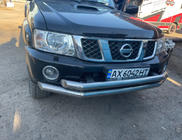 Nissan Patrol Y61 1997-2011 гг. Передний бампер в сборе б/у (2004-2008) фото 4