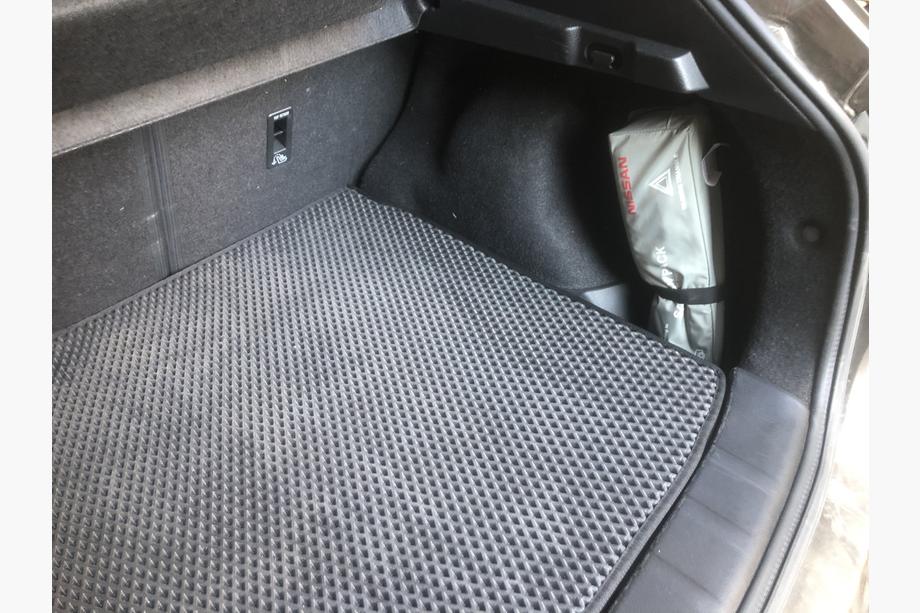Nissan Qashqai 2014-2021 гг. Коврик багажника (EVA, Черный) Фото 4