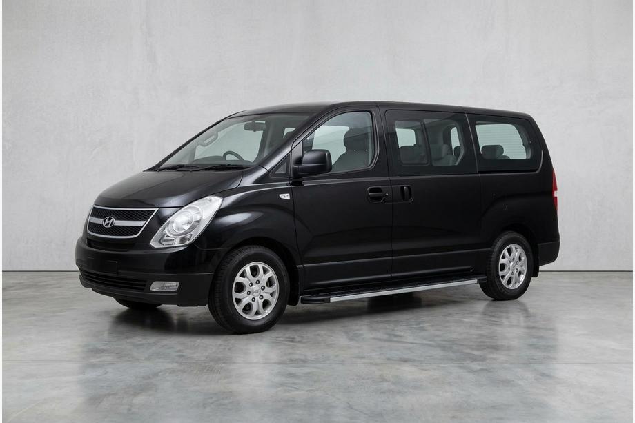 Hyundai H300, H1, Starex 2008-2020 гг. Боковые Подножки Maya V1 (2 шт., Алюминий) Фото 1
