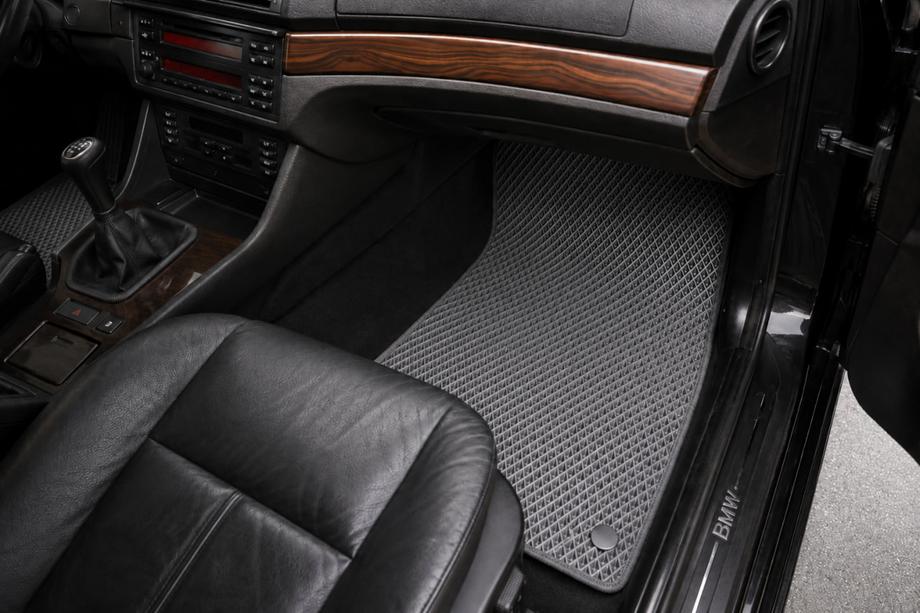 BMW 5 серия E39 1996-2003 гг. Коврики EVA (Серые) Фото 2