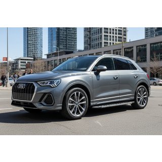 Боковые Подножки Duru (2 шт., Алюминий) Audi Q3 2019–2025 гг. фото 1