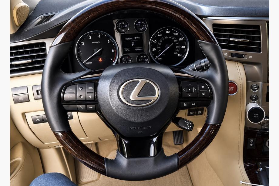 Lexus GX460 2009-2023 гг. Руль в сборе (под дерево) Image