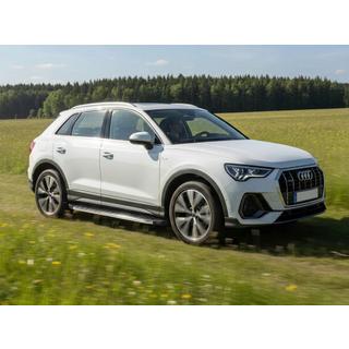 Боковые Подножки BlackLine (2 шт., Алюминий) Audi Q3 2019- гг. фото 1