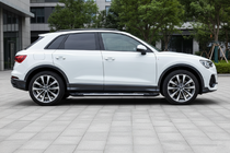 Audi Q3 2019- гг. Боковые Подножки Sunrise (2 шт., Алюминий) фото 1