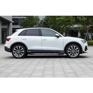 Боковые Подножки Sunrise (2 шт., Алюминий) Audi Q3 2019–2025 гг. фото 1