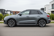 Audi Q3 2019- гг. Боковые Подножки Tayga Grey (2 шт., Алюминий) фото 1