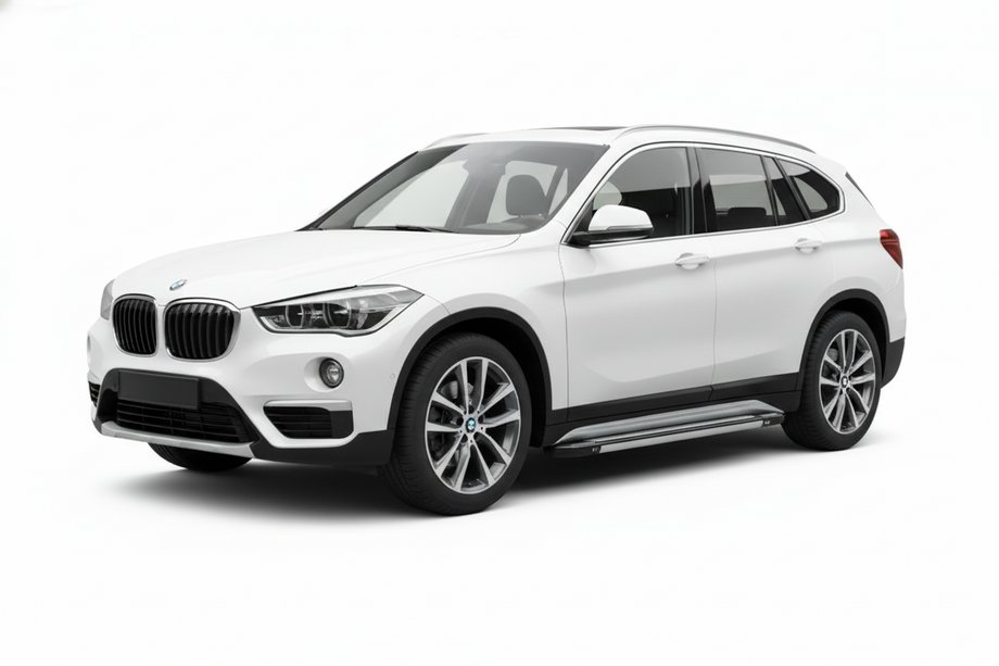 BMW X1 F48 2015-2022 гг. Боковые Подножки Rainbow (2 шт., Алюминий) Image