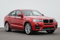 BMW X4 F26 2014-2018 гг. Боковые Подножки Maya Red (2 шт., Алюминий) фото 1