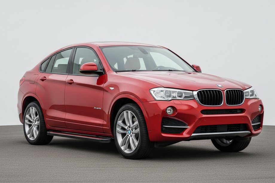 BMW X4 F26 2014-2018 гг. Боковые Подножки Maya Red (2 шт., Алюминий) Image