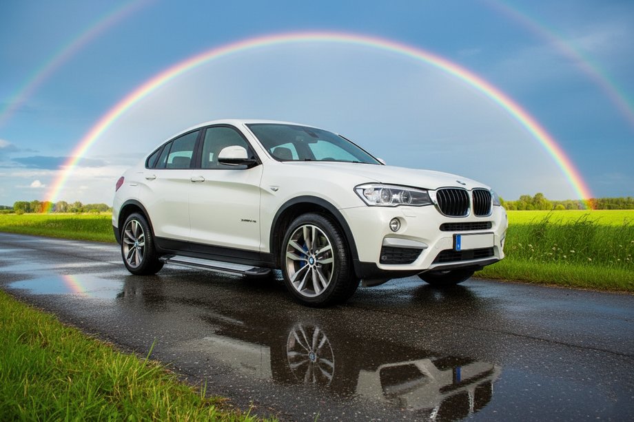 BMW X4 F26 2014-2018 гг. Боковые Подножки Rainbow (2 шт., Алюминий) Image