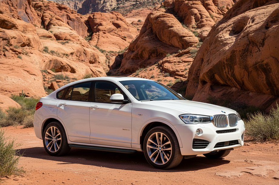 BMW X4 F26 2014-2018 гг. Боковые Подножки Tayga Black (2 шт., Алюминий) Фото 1
