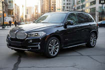 BMW X5 F15 2013-2018 гг. Боковые Подножки Bosphore Grey (2 шт., Алюминий) фото 1