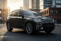 BMW X5 F15 2013-2018 гг. Боковые Подножки Duru (2 шт., Алюминий) фото 1