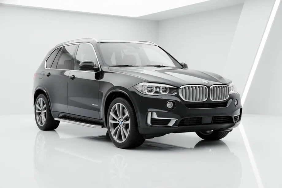 BMW X5 F15 2013-2018 гг. Боковые Подножки Maydos V1 (2 шт., Алюминий) Фото 1