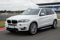 BMW X5 F15 2013-2018 гг. Боковые Подножки Line (2 шт., Алюминий) фото 1