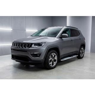 Боковые Подножки Mevsim Grey (2 шт., Алюминий) Jeep Compass 2016- гг. фото 1