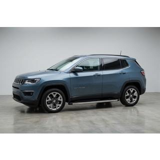 Боковые Подножки BlackLine (2 шт., Алюминий) Jeep Compass 2016- гг. фото 1