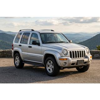 Боковые Подножки Boshpore Black (2 шт., Алюминий) Jeep Cherokee/Liberty 2002-2007 гг. фото 1