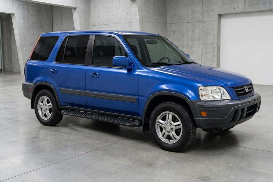 Honda CRV 2001-2006 гг. Боковые Подножки Tayga Black (2 шт., Алюминий) Фото 1