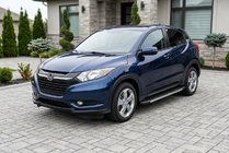 Honda HR-V 2014-2021 гг. Боковые Подножки Duru (2 шт., Алюминий) фото 1