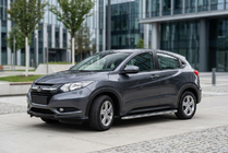 Honda HR-V 2014-2021 гг. Боковые Подножки Maydos V1 (2 шт., Алюминий) фото 1