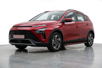 Hyundai Bayon 2021- гг. Боковые Подножки Maya Red (2 шт., Алюминий) фото 1
